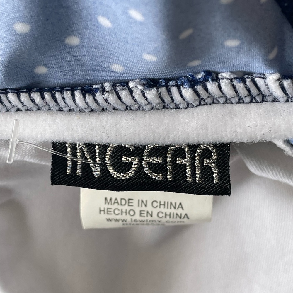 Medium Bikini Blue/White Polka Dot by Ingear - Picture 6 of 6